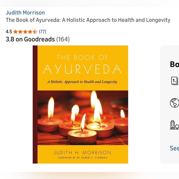 The Book of Ayurveda: A Holistic Approach to Health and Longevity - Picture 2 of 2